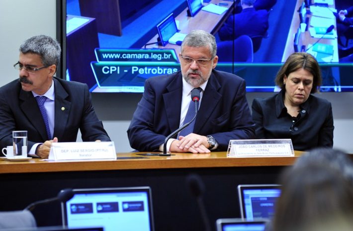 João Ferraz, ex-presidente da Sete Brasil, durante CPI da Petrobrás