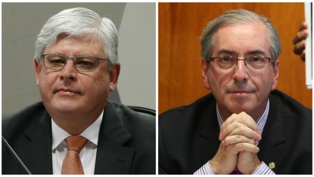 Rodrigo Janot acusa Eduardo Cunha de obstrução da Lava Jato. Fotos: Estadão