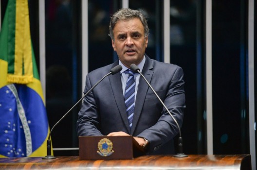 Aécio Neves. Foto: Jefferson Rudy/Agência Senado