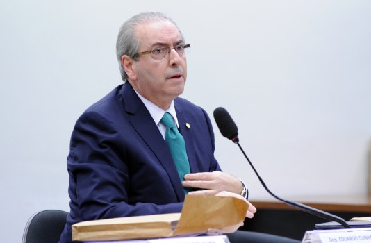 Eduardo Cunha fala ao Conselho de Ética. Foto: Lucio Bernardo Junior / Câmara dos Deputados