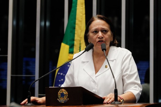 Senadora Fátima Bezerra. Foto: Beto Barata/Agência Senado