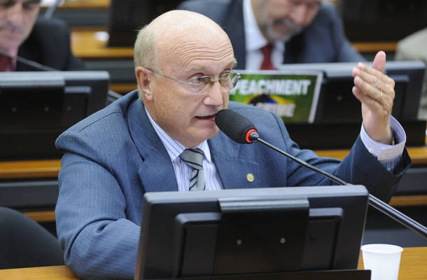 O ministro da Justila Osmar Serraglio. Foto: Alex Ferreira / Câmara dos Deputados