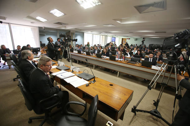 Comissão do impeachment do Senado - André Dusek/Estadão