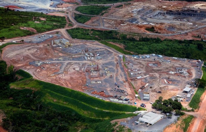 Obras da Usina de Belo Monte. Foto: Divulgação/Greenpeace