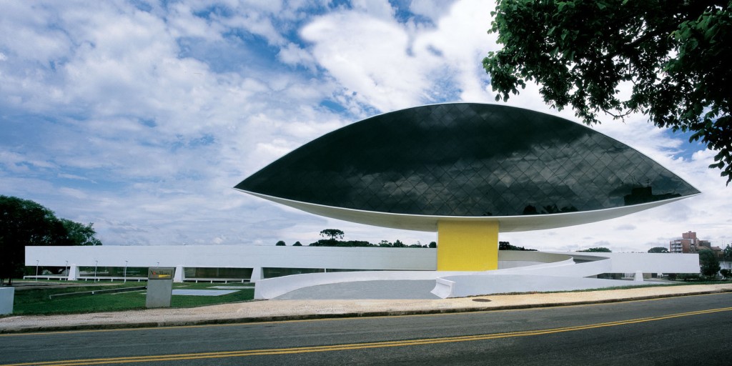 Museu Oscar Niemeyer em Curitiba. Foto: Kadu Niemeyer/Divulgação