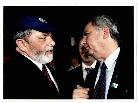 Lula e Bumlai. Foto: Reprodução