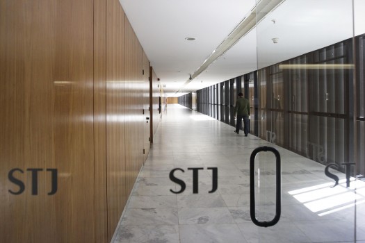 Vista do corredor dos gabinetes dos ministros do Superior Tribunal de JustiçaJ. Crédito: Dida Sampaio/ESTADÃO