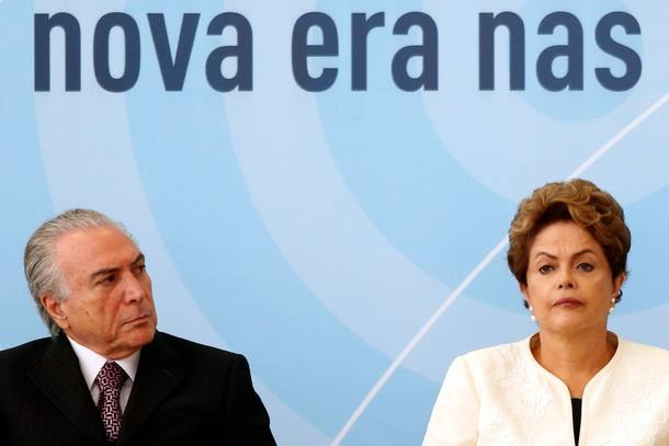 O atual presidente Michel Temer e a presidente cassada Dilma Rousseff / Foto: Dida Sampaio/Estadão