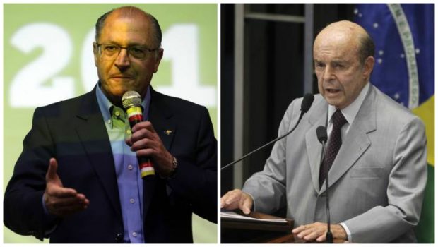Geraldo Alckmin (à esq.) e Francisco Dornelles. Fotos: Estadão
