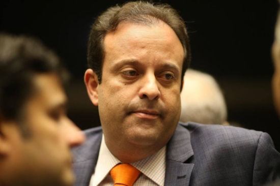 O líder do governo André Moura, que levou proposta à CGU / Dida Sampaio 