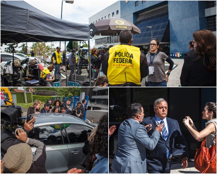 Cenas das filmagens de Polícia Federal - A Lei é Para Todos / Fotos: Ique Esteves