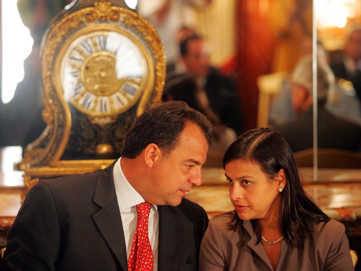Sérgio Cabral e Adriana Ancelmo. Foto: Marcos Arcoverde/Estadão - 2007