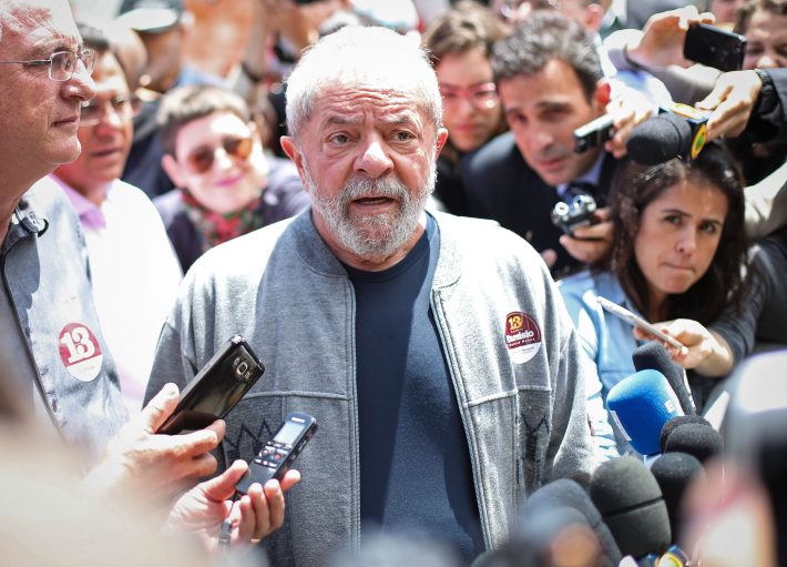 O ex-presidente Lula. Foto: Ricardo Nogueira/EFE