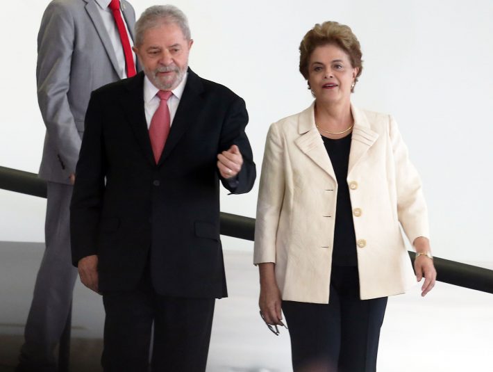 Lula e Dilma em março do ano passado, na cerimônia de posse de novos ministros da petista. FOTO: ANDRE DUSEK/ESTADÃO