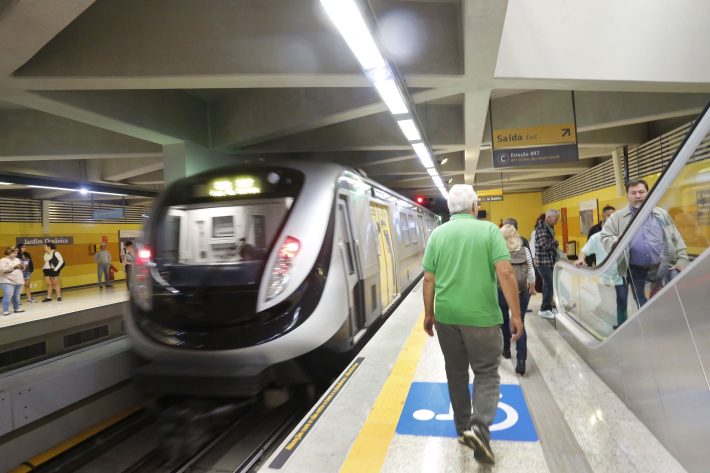 Linha 4 do Metrô do Rio. Foto: Clarice Castro/Governo do Rio