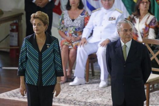 Dilma Rousseff e Michel Temer. Foto: Dida Sampaio/Estadão