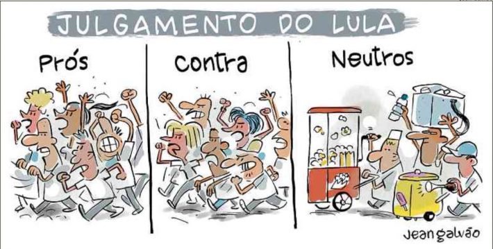As redes estão falando do Lula condenado