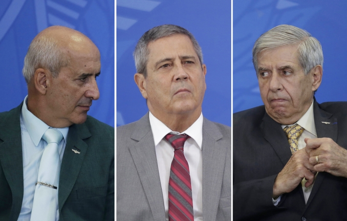 No Palácio do Planalto, Braga Netto, Augusto Heleno e Ramos depõem no  inquérito Moro contra Bolsonaro