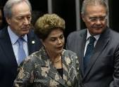 Dilma com Renan e Lewandowski