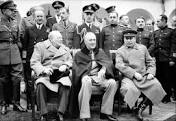 Churchill, Roosevelt e Stalin
