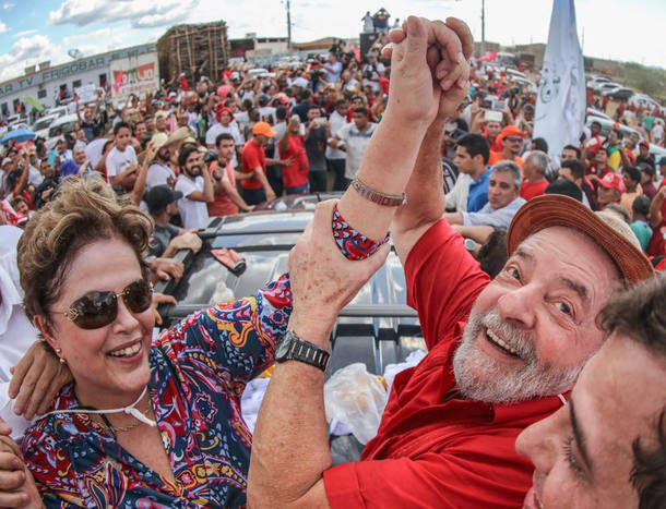 Lula e Dilma, quem diria, agora protagonistas da Lista de Fachin Foto: Ricardo Stuckert / Instituto Lula
